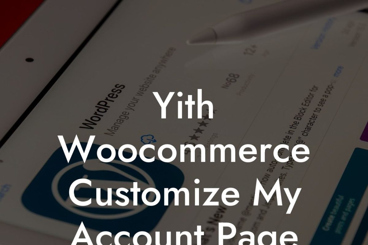 ‎⁨افزونه Yith Woocommerce Customize My Account Page