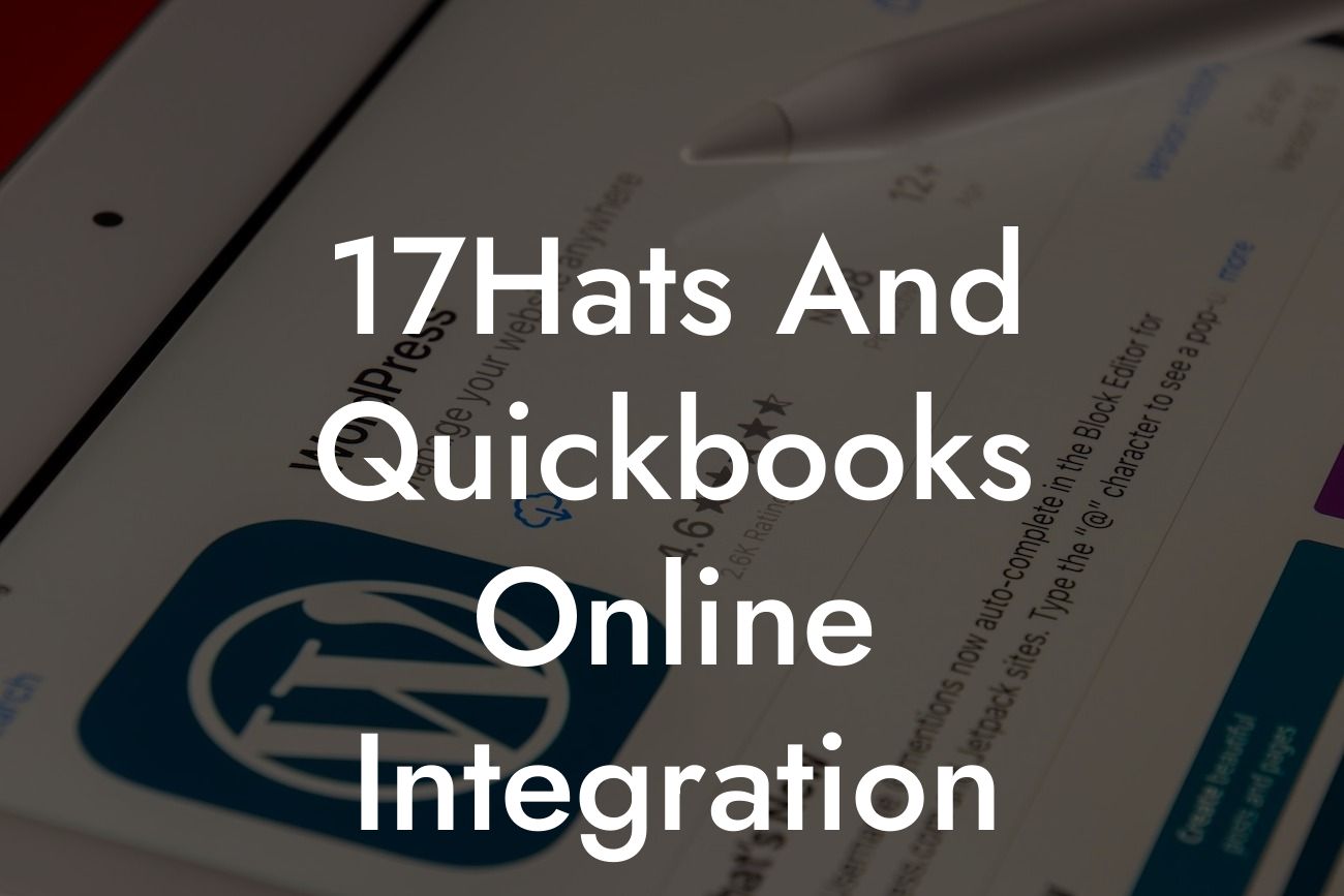 17Hats And Quickbooks Online Integration