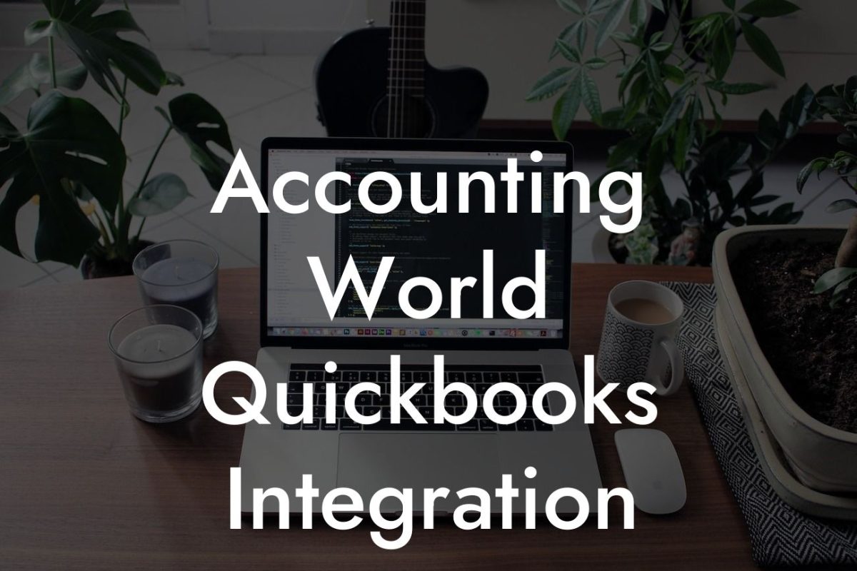 Accounting World Quickbooks Integration