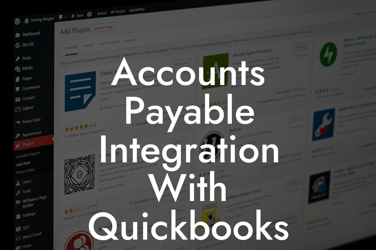 Accounts Payable Integration With Quickbooks