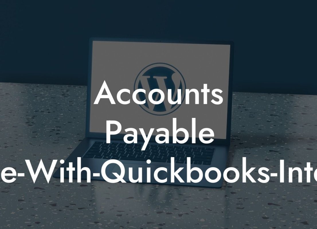 Accounts Payable -Software-With-Quickbooks-Integration