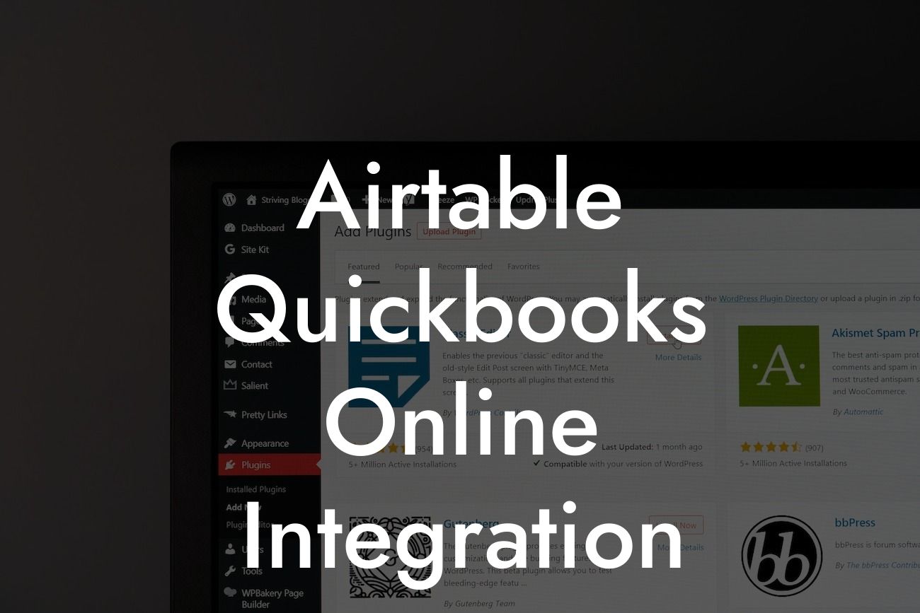 Airtable Quickbooks Online Integration