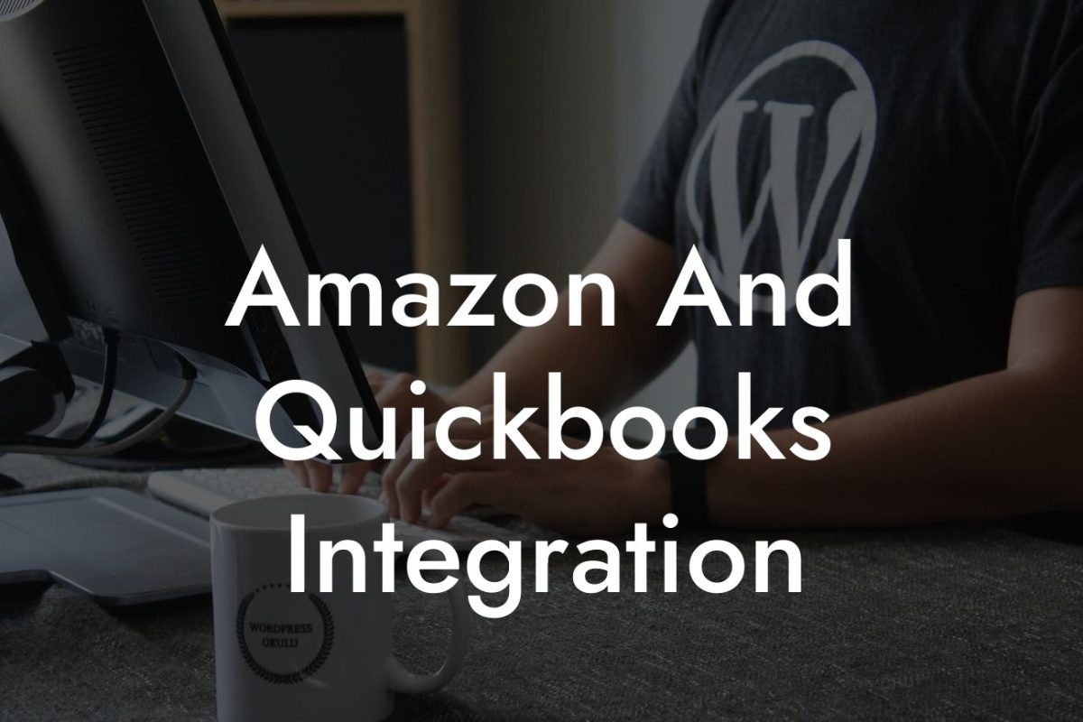 Amazon And Quickbooks Integration