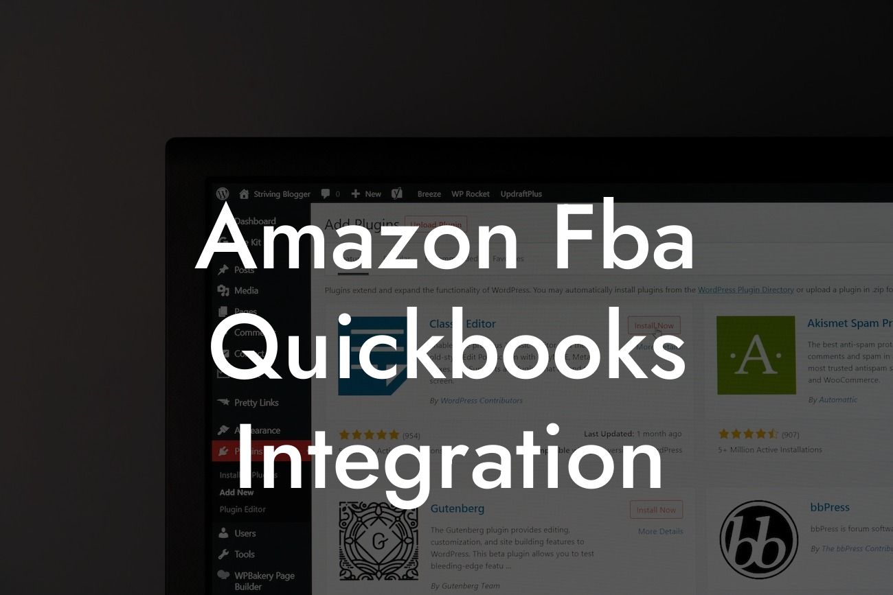 Amazon Fba Quickbooks Integration