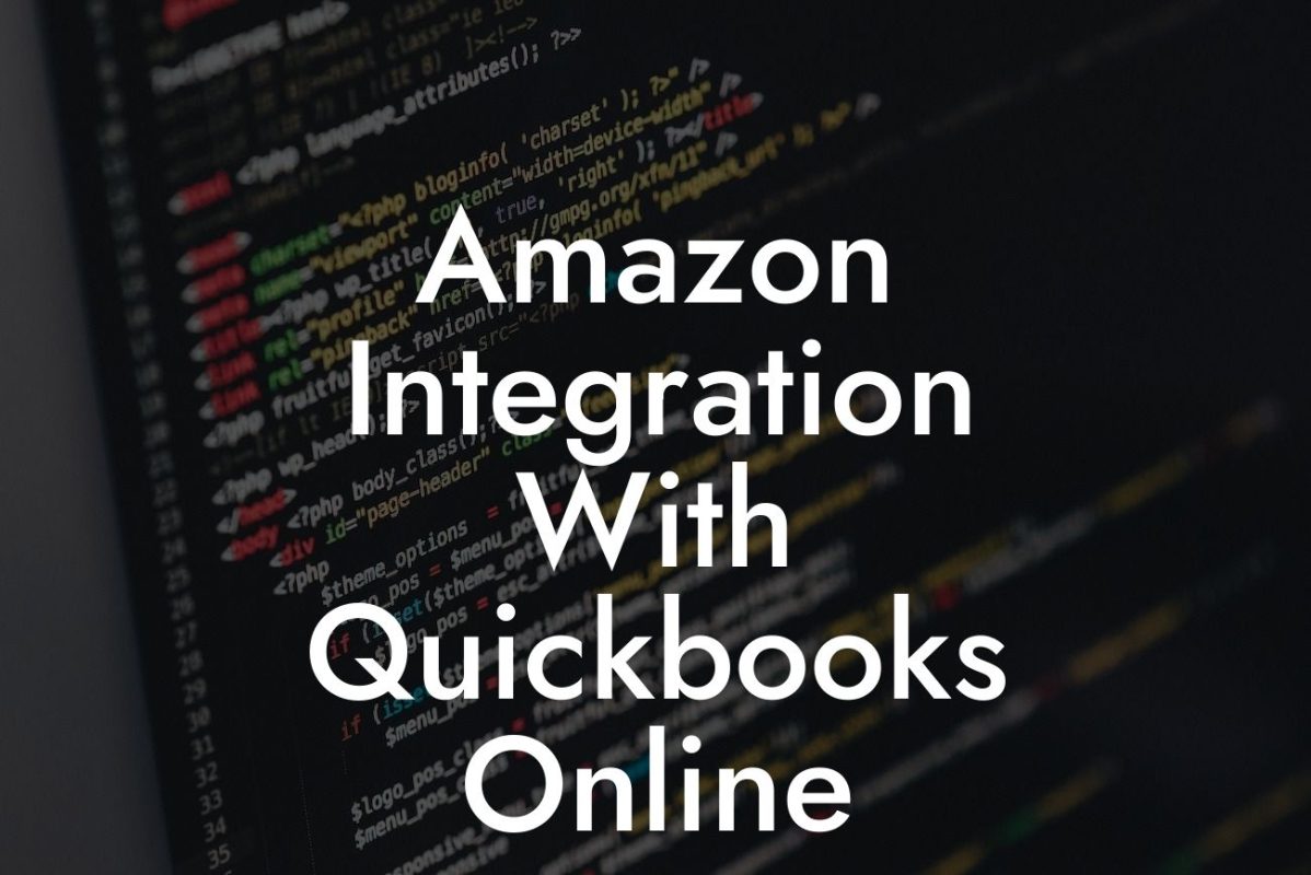 Amazon Integration With Quickbooks Online