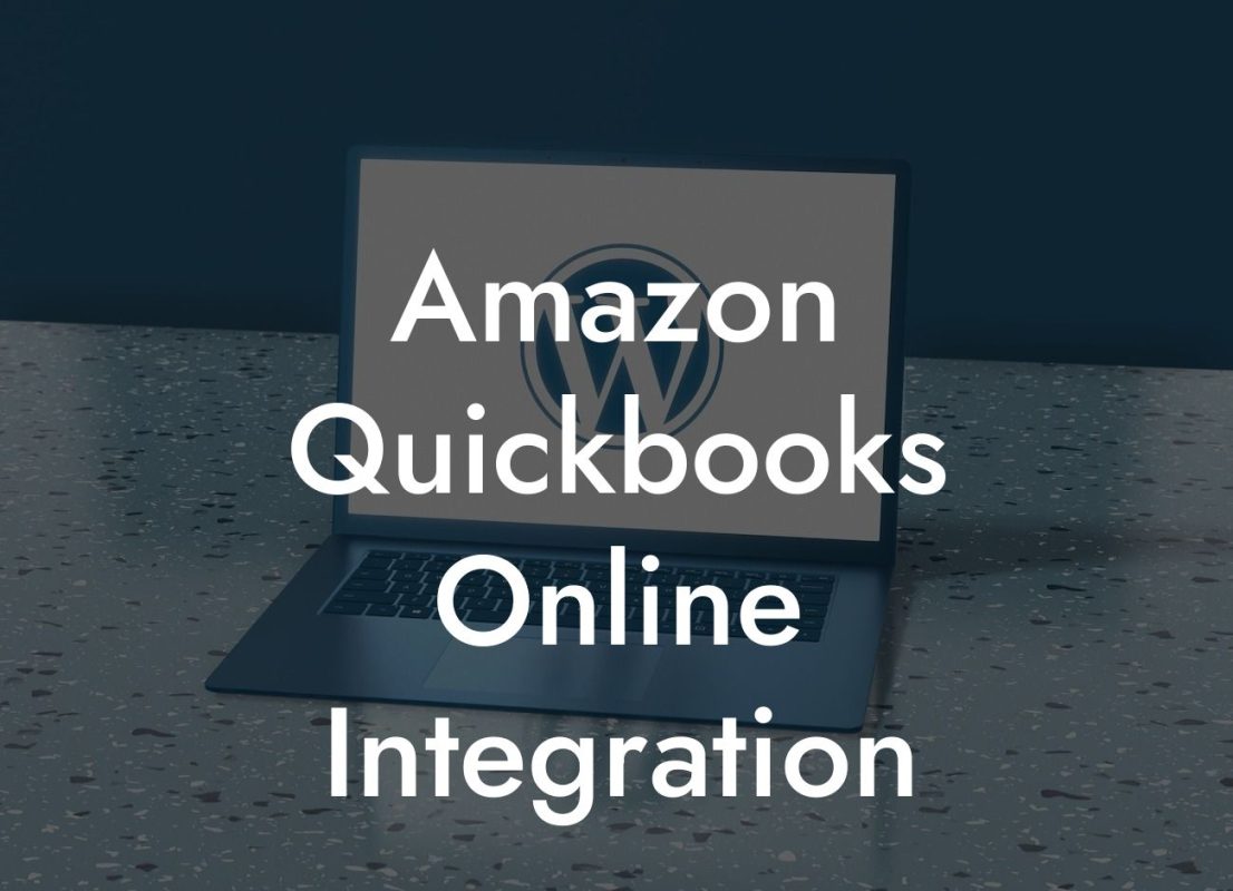 Amazon Quickbooks Online Integration