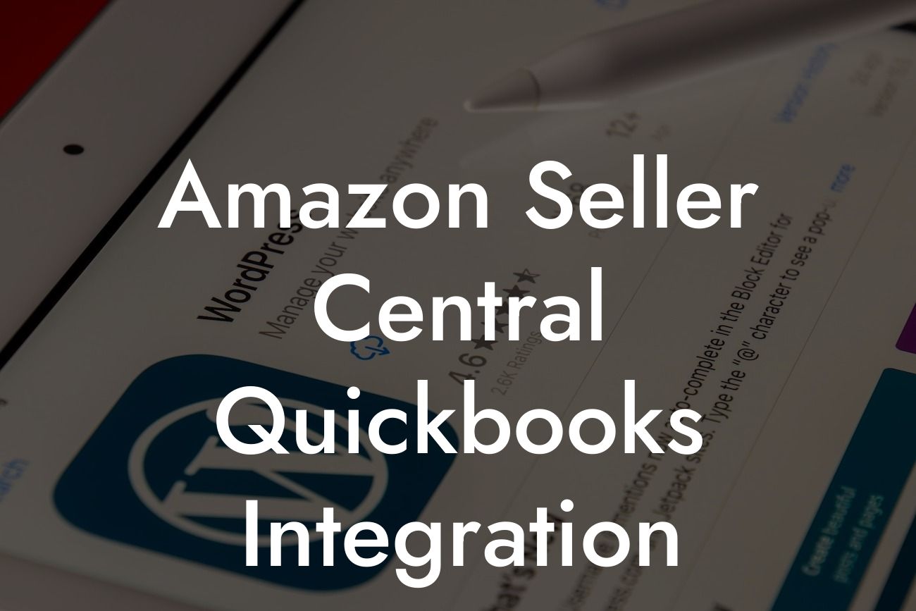 Amazon Seller Central Quickbooks Integration