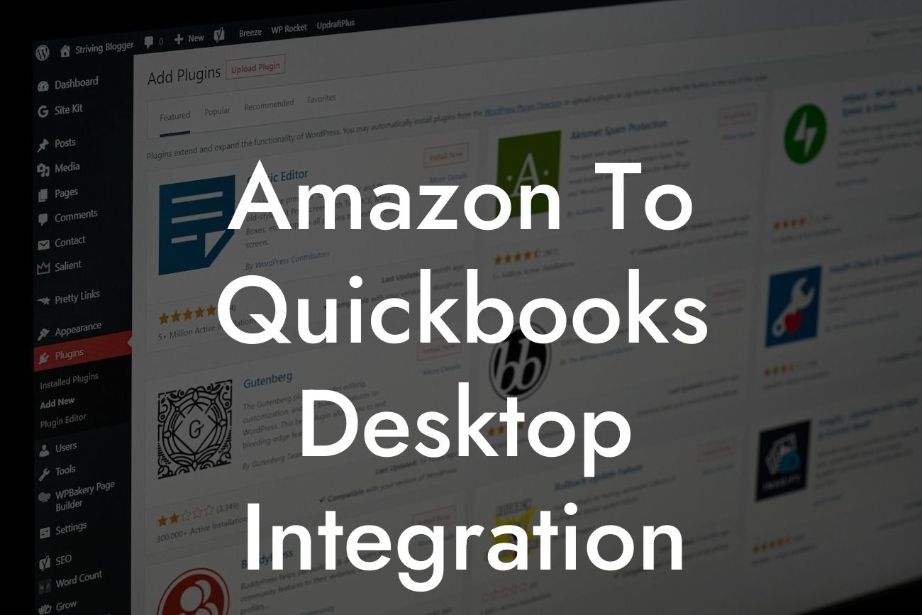 Amazon To Quickbooks Desktop Integration