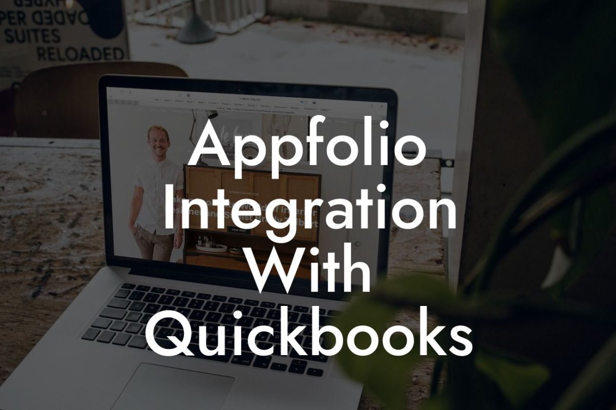 Appfolio Integration With Quickbooks