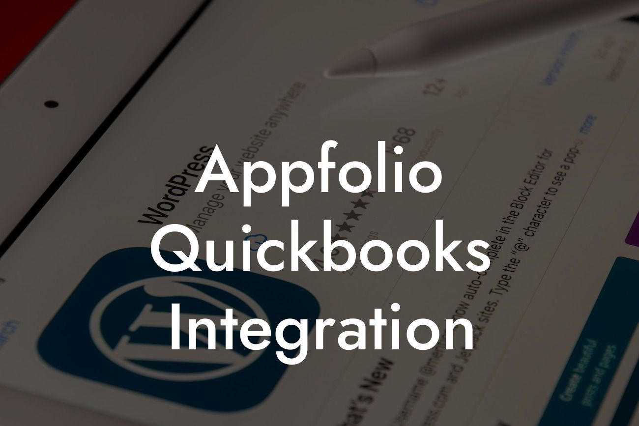 Appfolio Quickbooks Integration