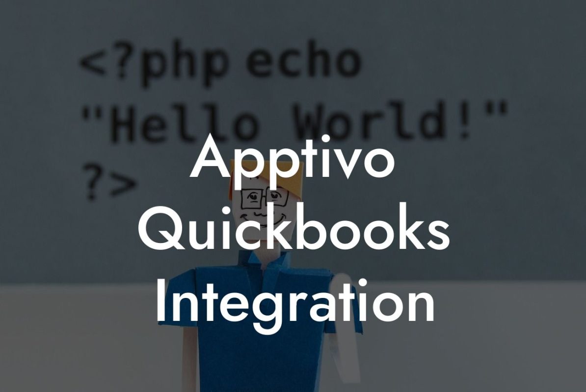 Apptivo Quickbooks Integration