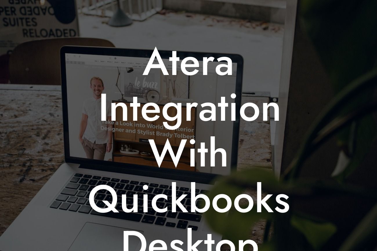 Atera Integration With Quickbooks Desktop