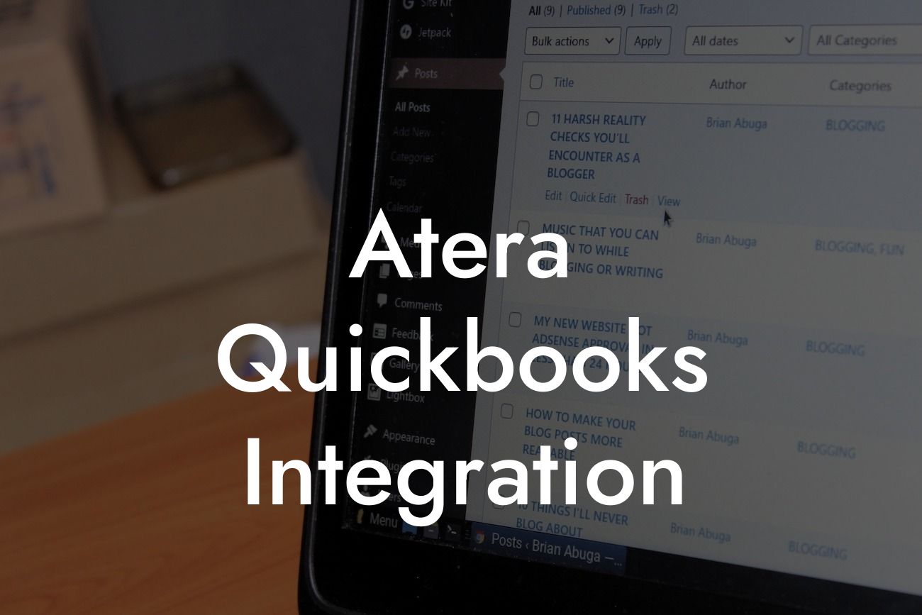 Atera Quickbooks Integration