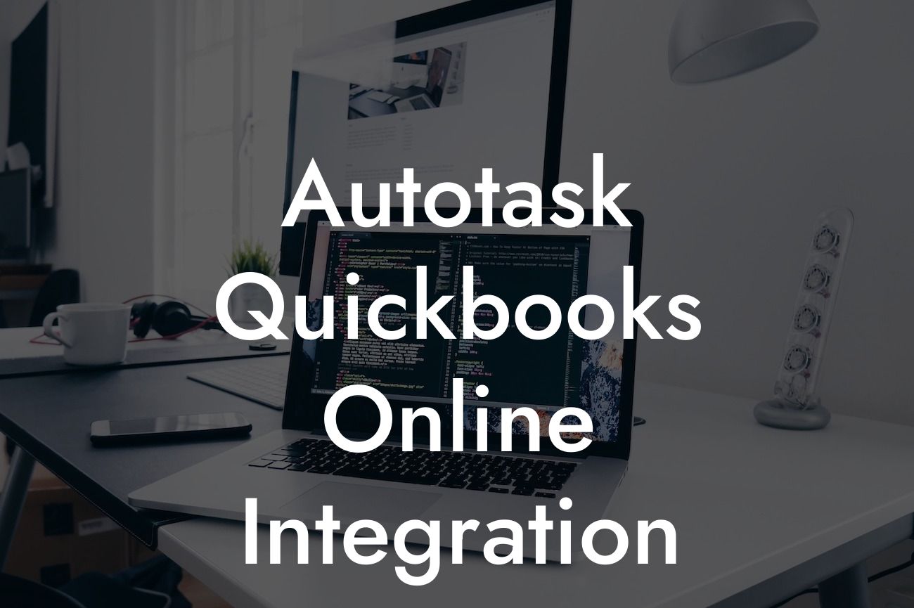 Autotask Quickbooks Online Integration