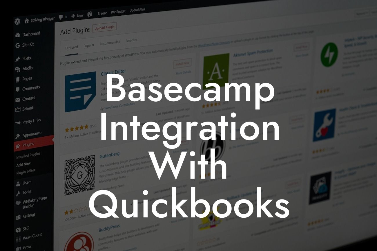 Basecamp Integration With Quickbooks