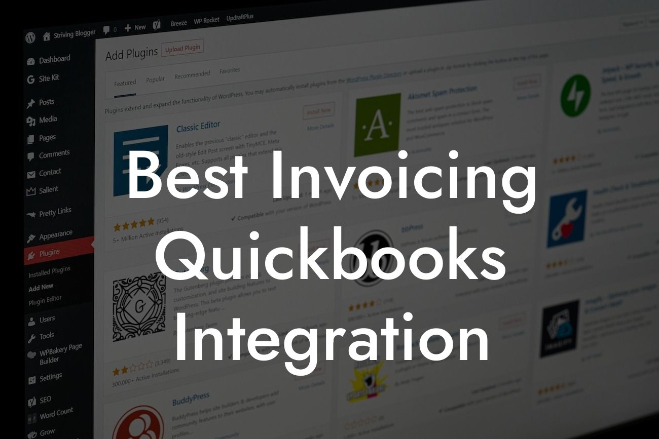 Best Invoicing Quickbooks Integration