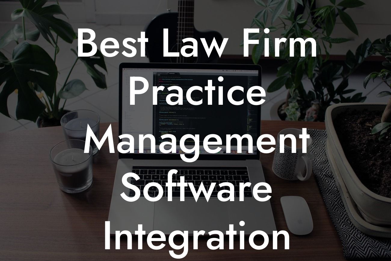 Best Law Firm Practice Management Software Integration Quickbooks