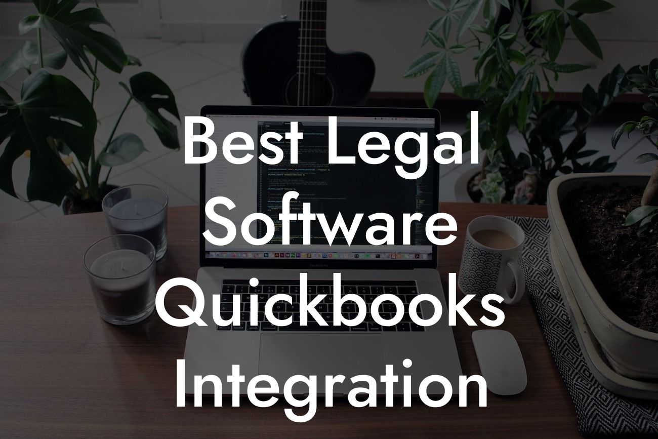 Best Legal Software Quickbooks Integration