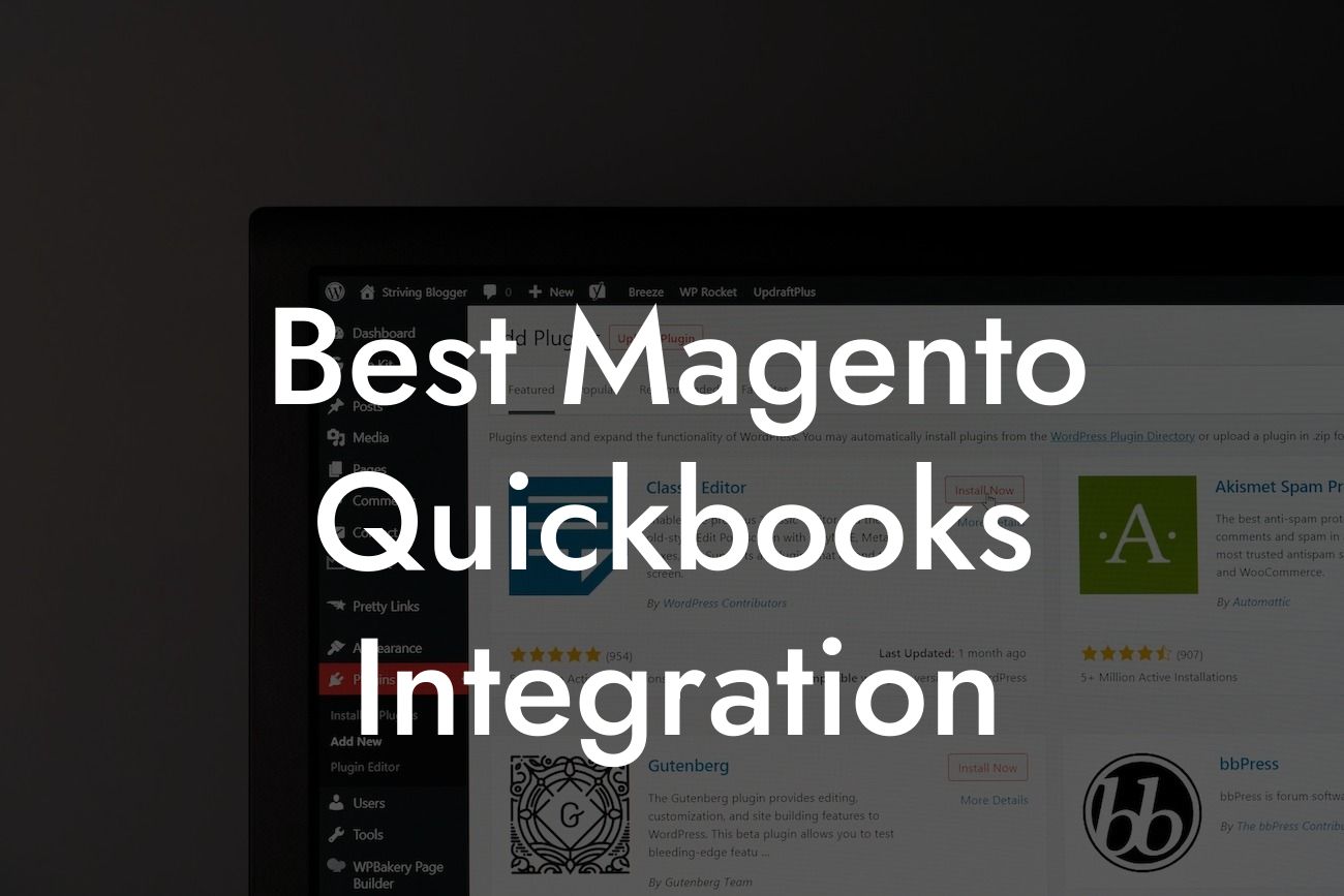 Best Magento Quickbooks Integration