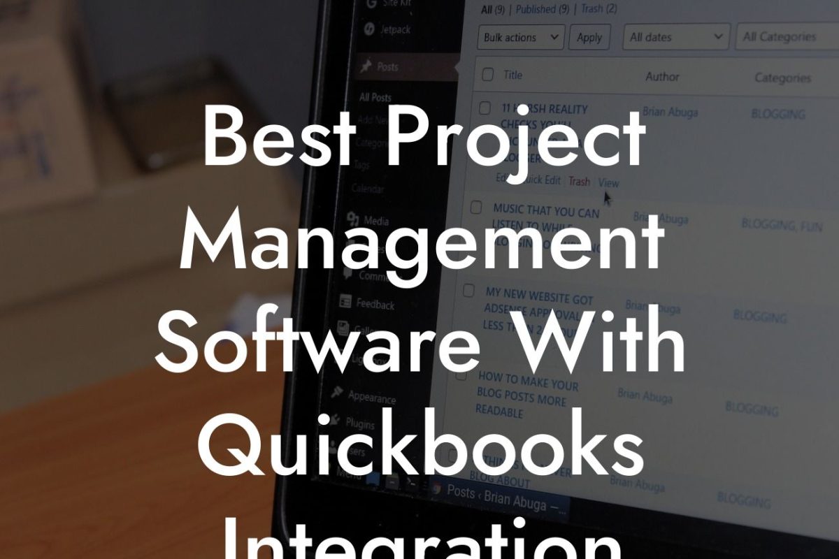 Best Project Management Software With Quickbooks Integration