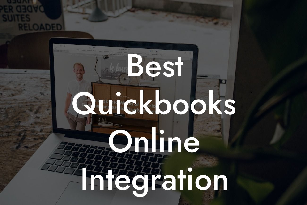 Best Quickbooks Online Integration