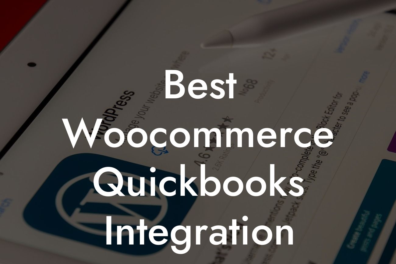 Best Woocommerce Quickbooks Integration