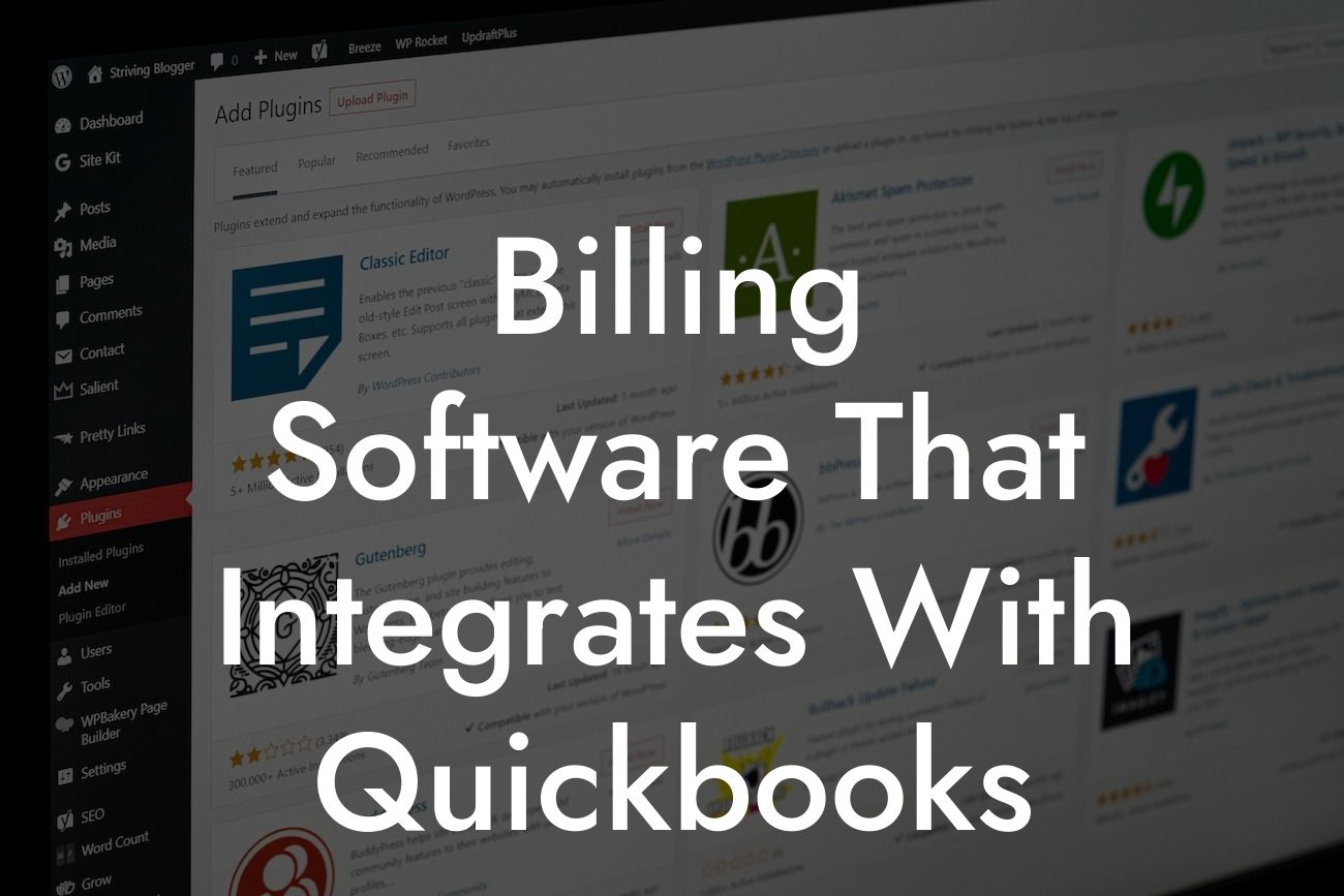 Billing Software That Integrates With Quickbooks