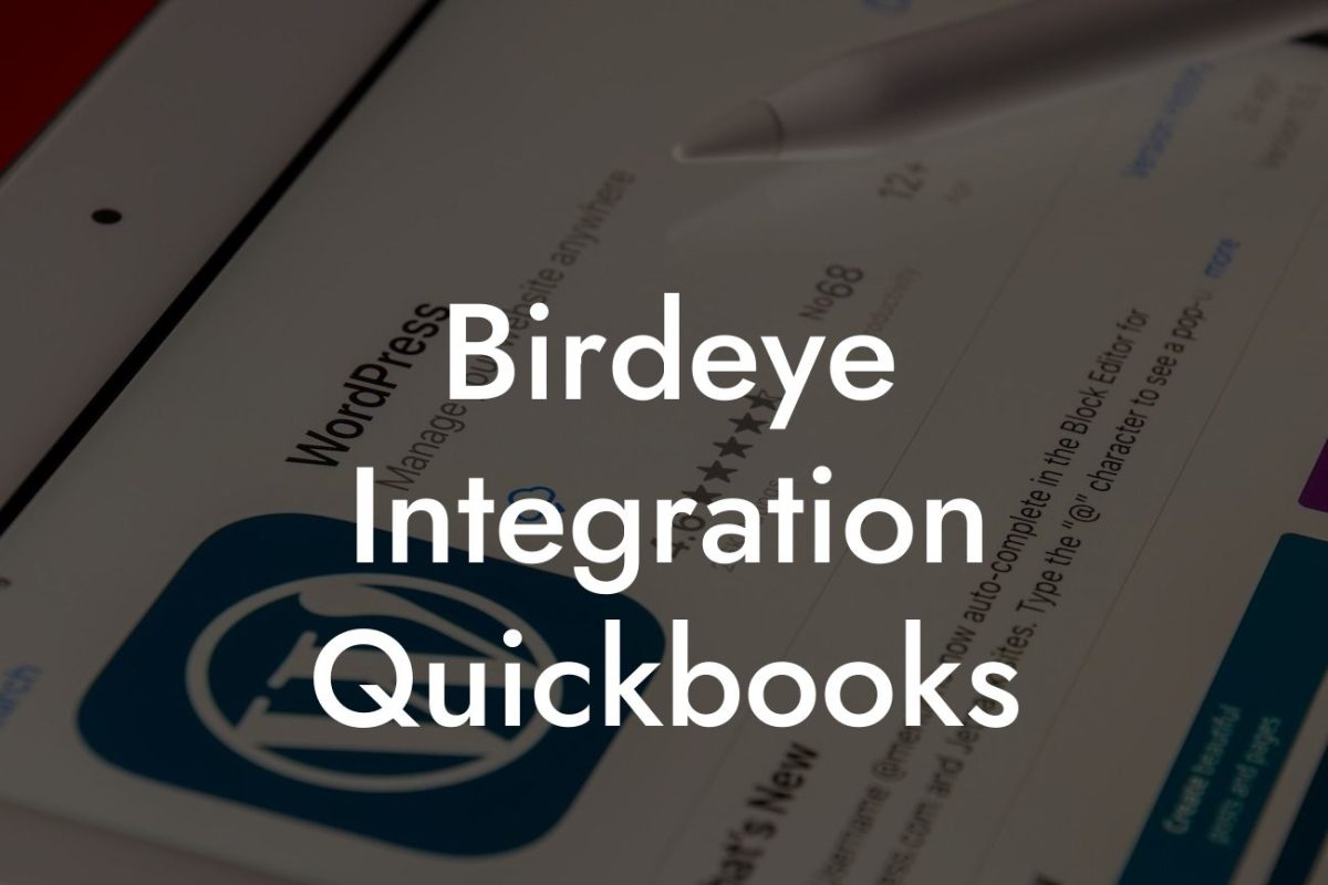 Birdeye Integration Quickbooks