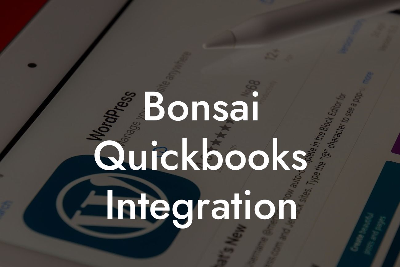 Bonsai Quickbooks Integration