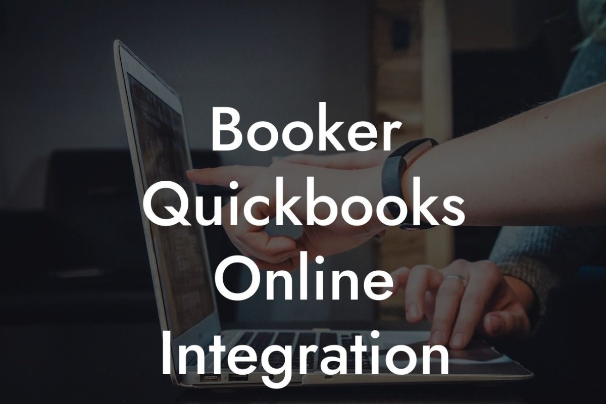 Booker Quickbooks Online Integration