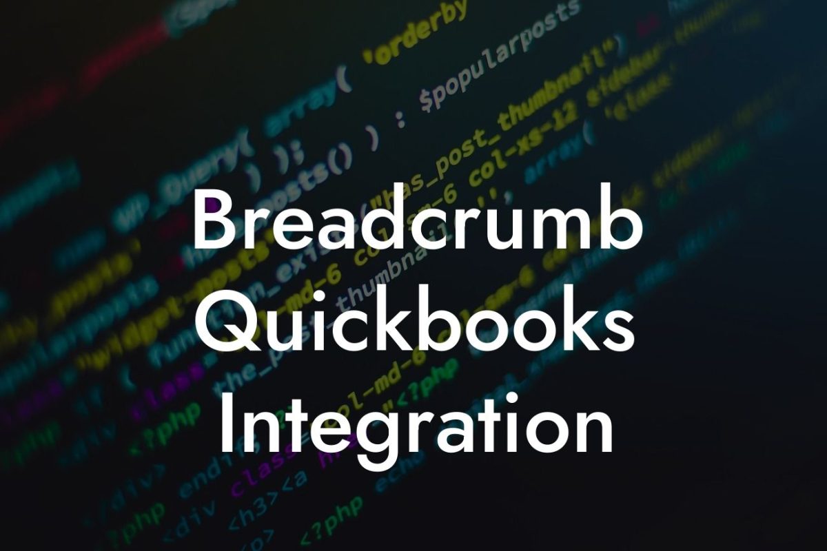 Breadcrumb Quickbooks Integration