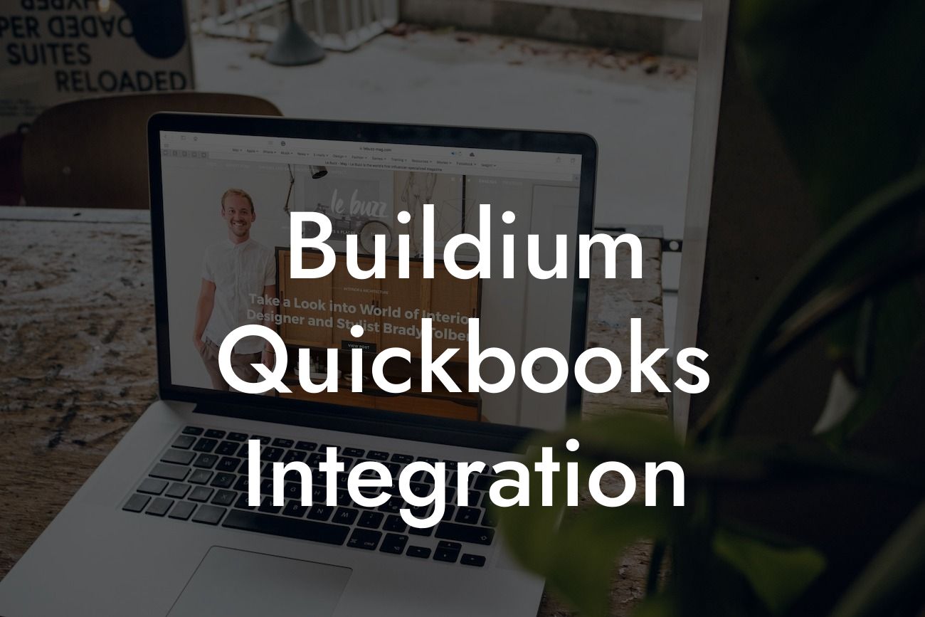 Buildium Quickbooks Integration