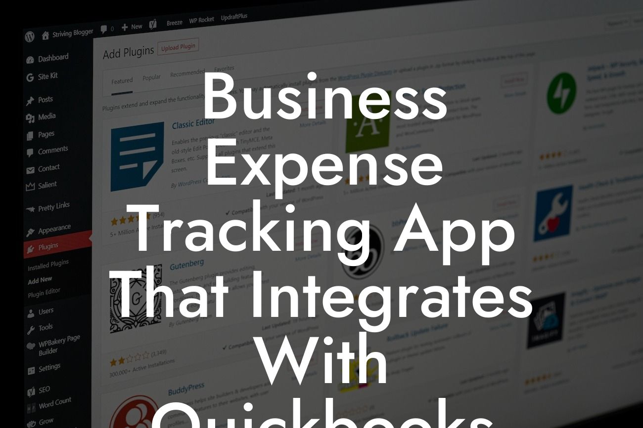 Business Expense Tracking App That Integrates With Quickbooks