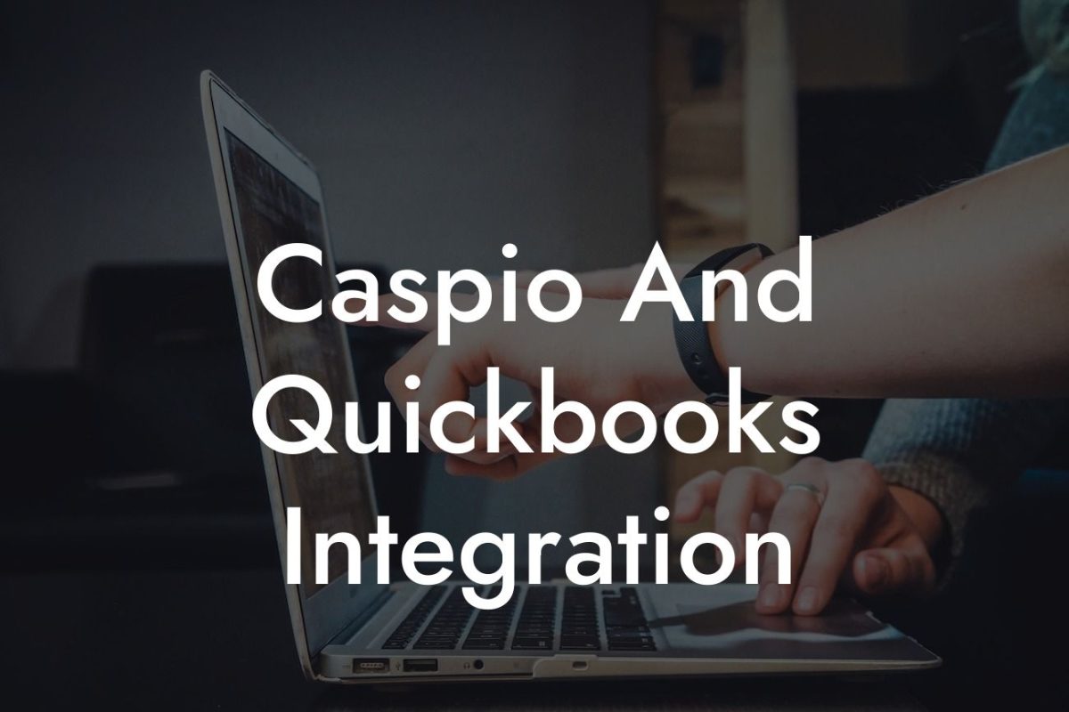 Caspio And Quickbooks Integration