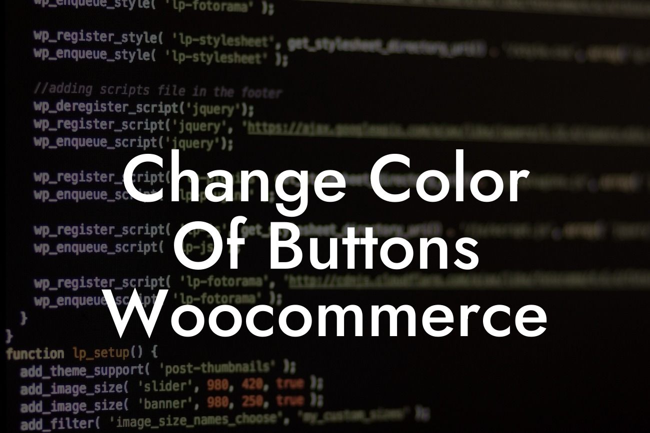 Change Color Of Buttons Woocommerce