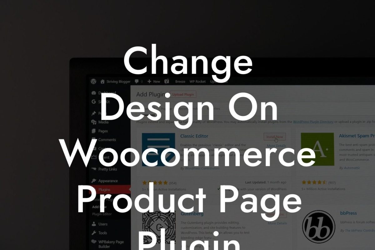 Change Design On Woocommerce Product Page Plugin