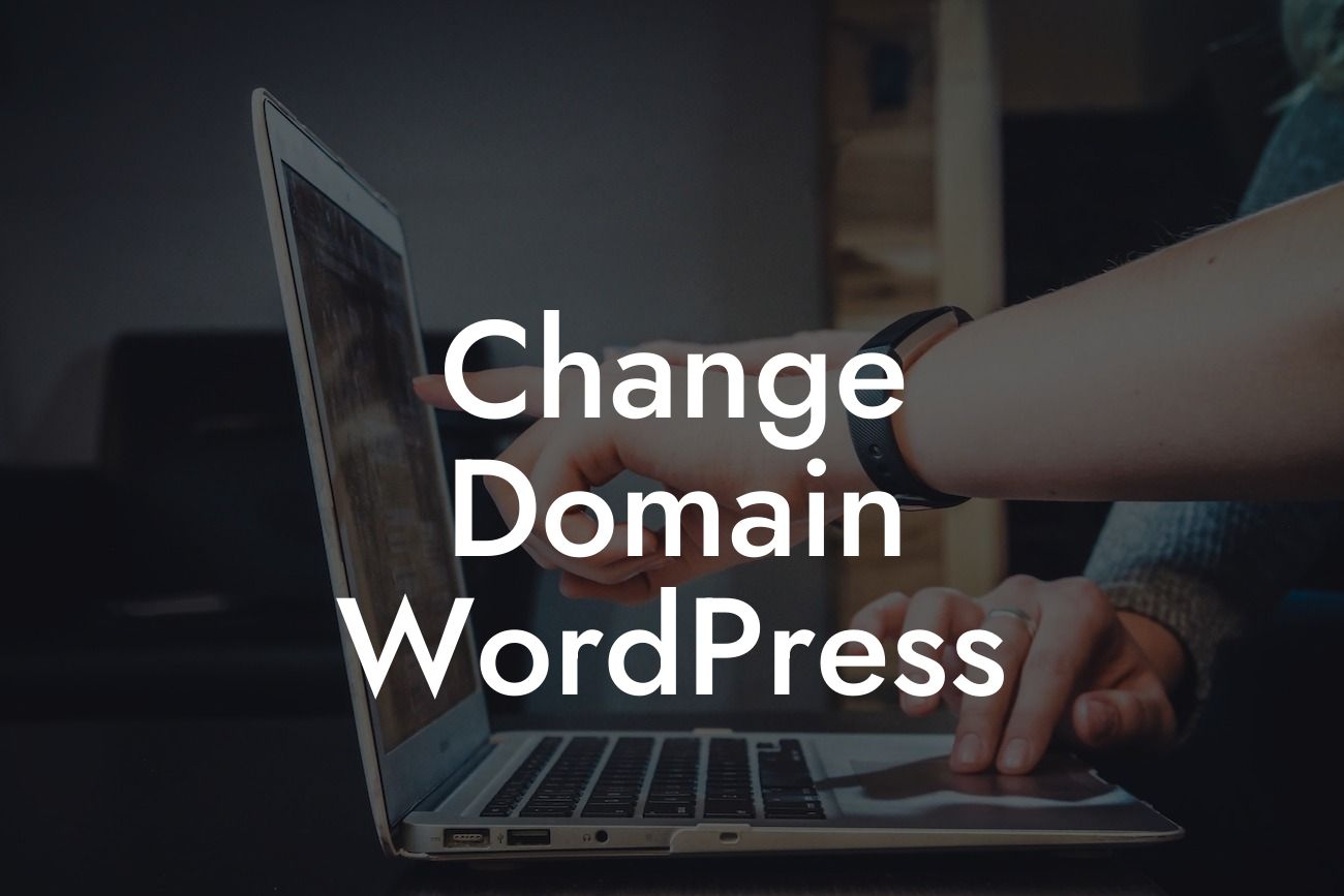 Change Domain WordPress