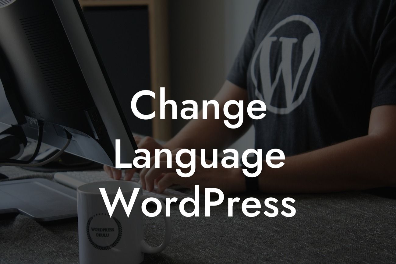 Change Language WordPress