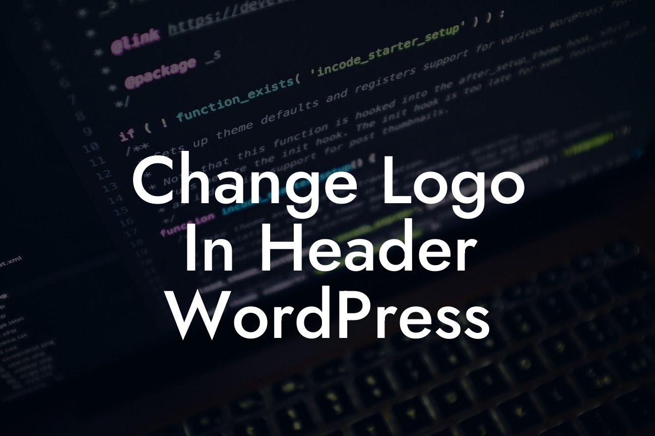 Change Logo In Header WordPress