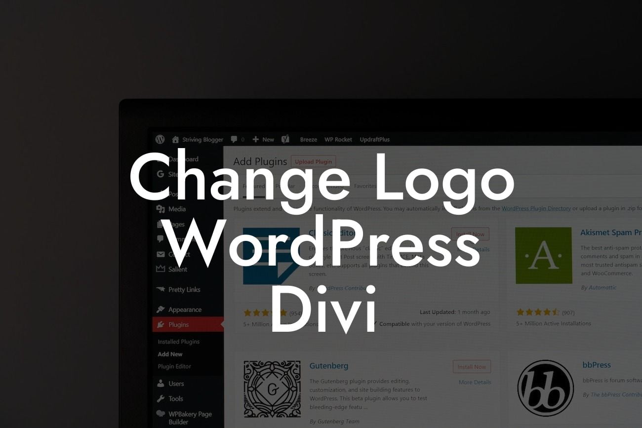 Change Logo WordPress Divi