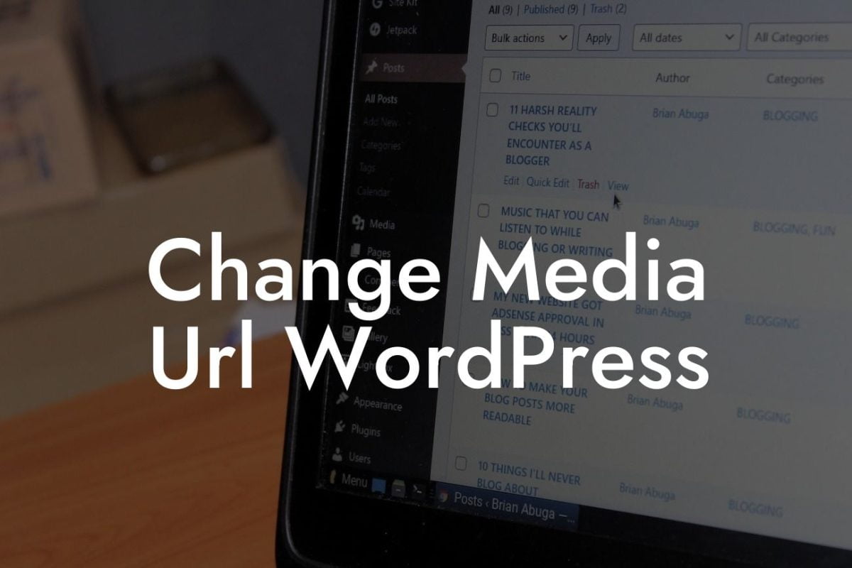 Change Media Url WordPress