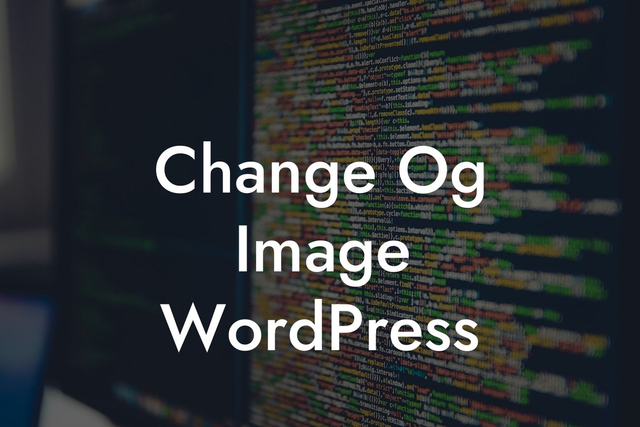 Change Og Image WordPress