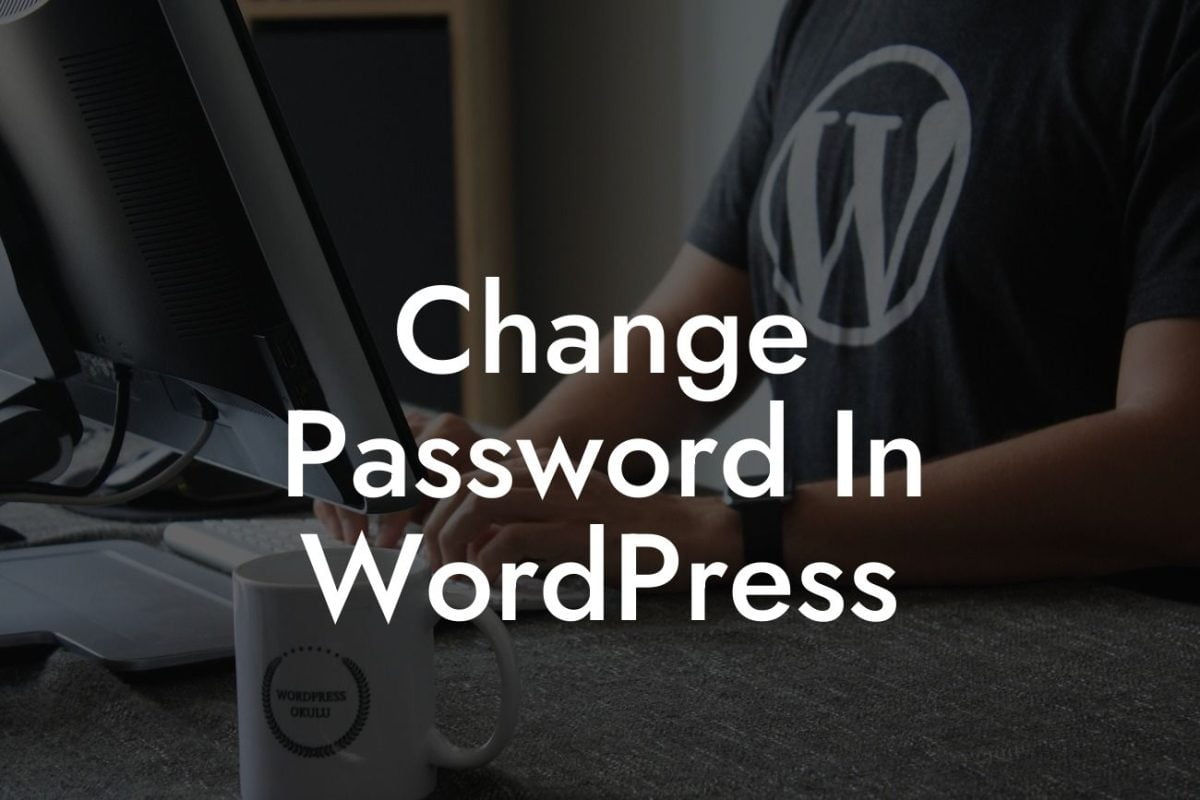 Change Password In WordPress