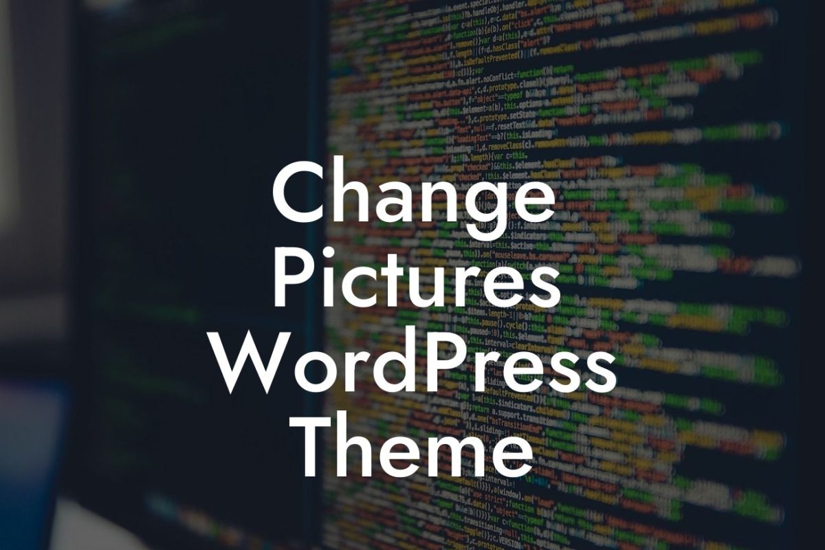 Change Pictures WordPress Theme