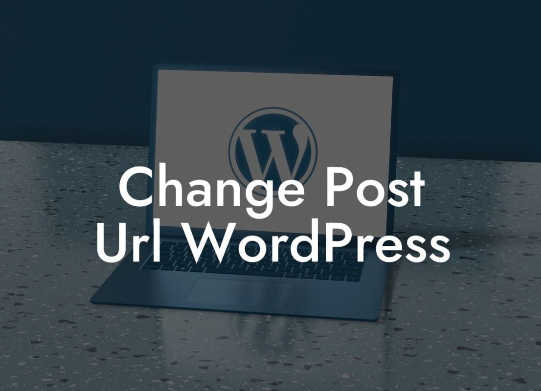 Change Post Url WordPress