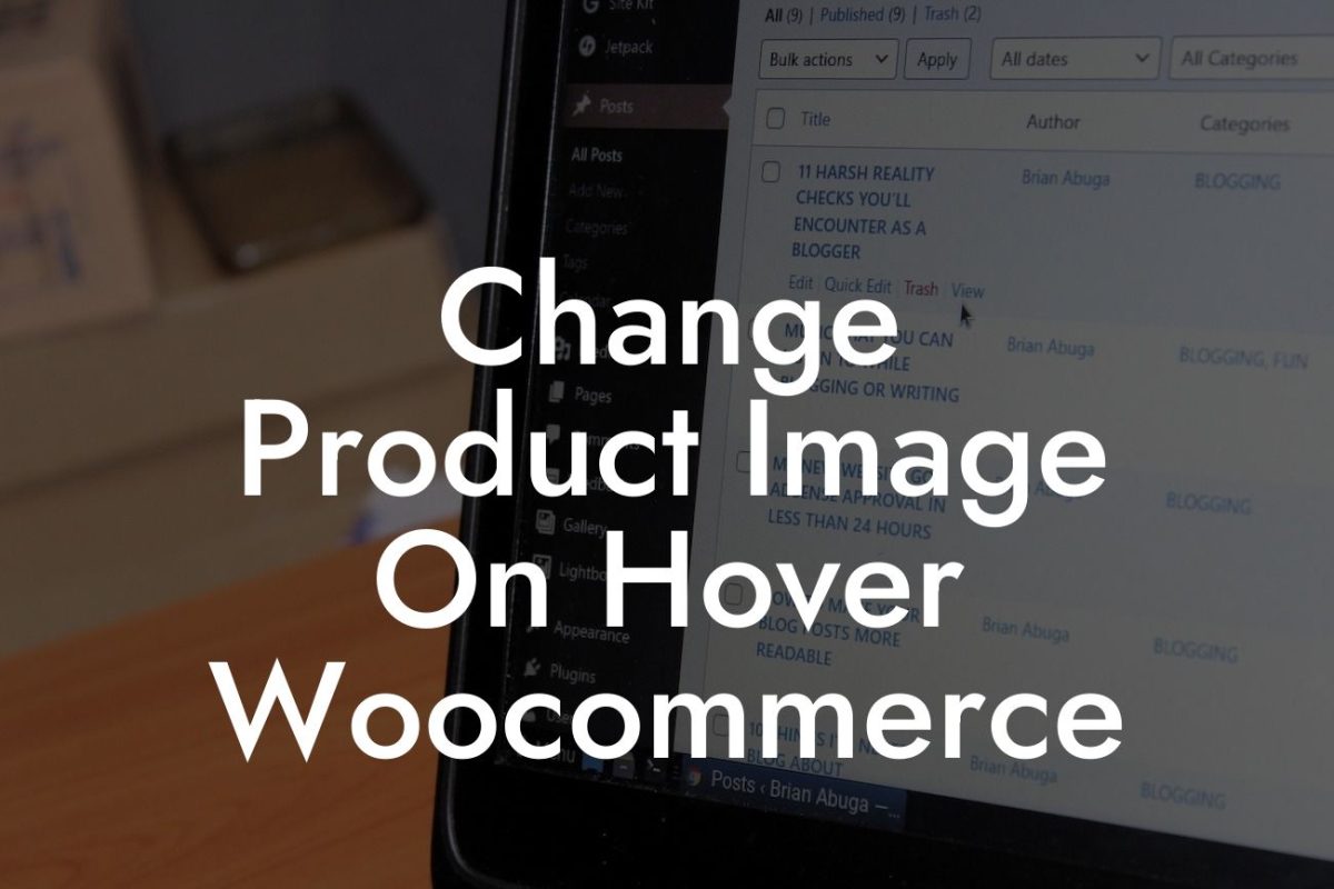 Change Product Image On Hover Woocommerce