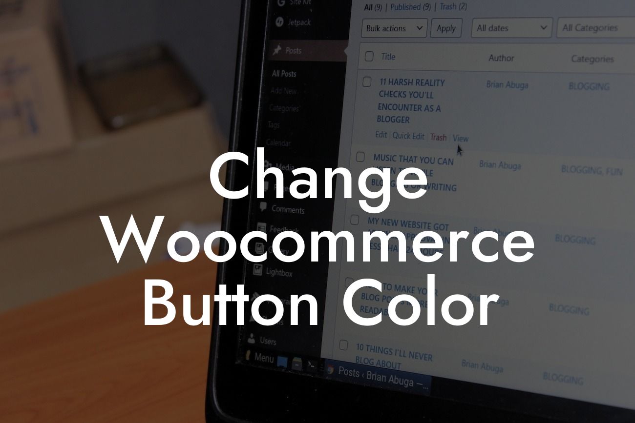 Change Woocommerce Button Color