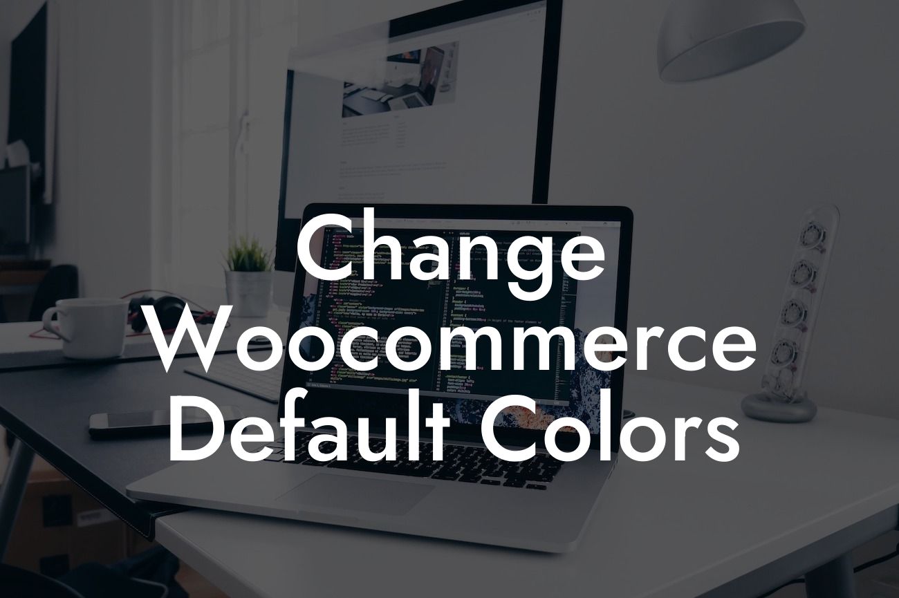 Change Woocommerce Default Colors