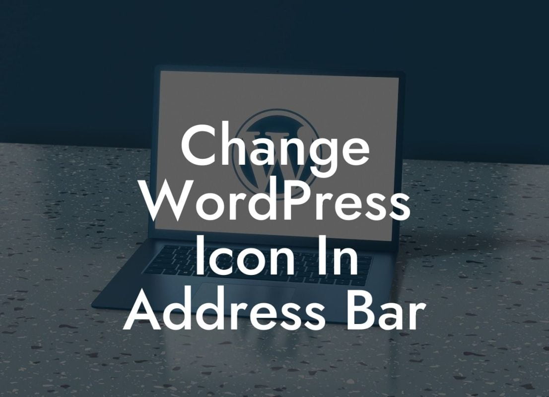 Change WordPress Icon In Address Bar