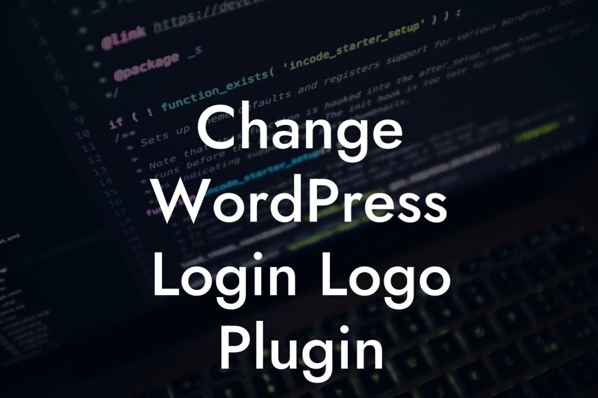 Change WordPress Login Logo Plugin